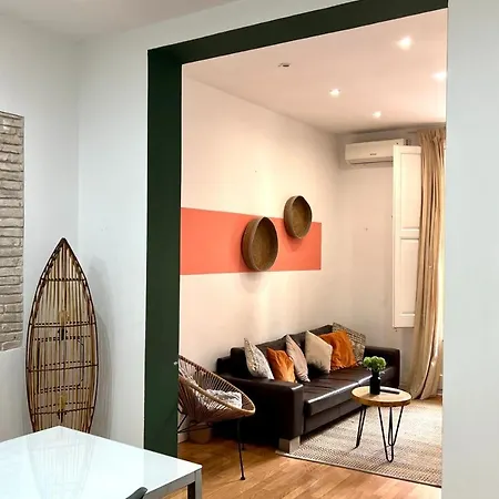 Centric 2 Bedroom Apartment With A Private Lovely Terrace Barcelona Exterior photo