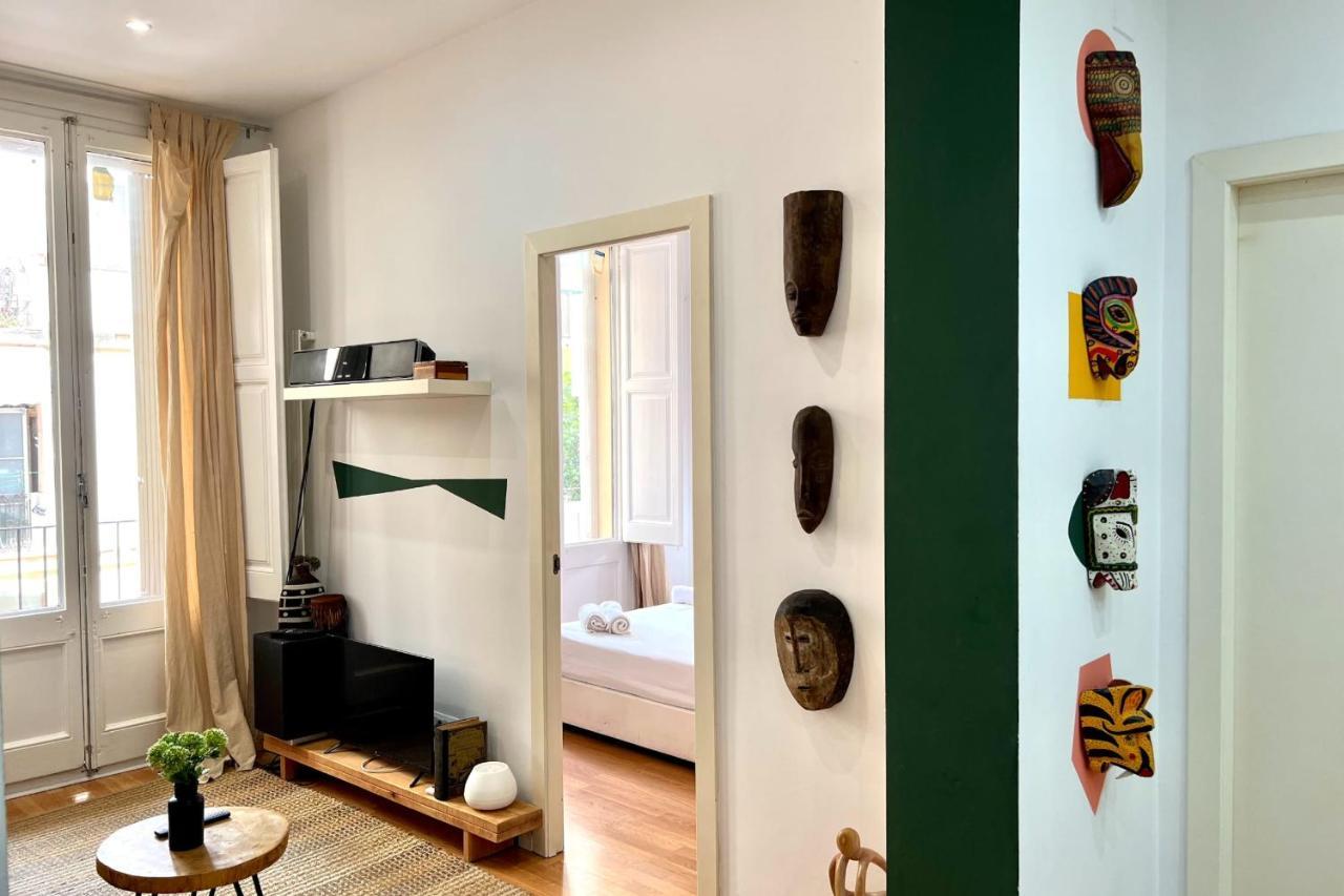 Centric 2 Bedroom With A Private Lovely Terrace Appartement Barcelona